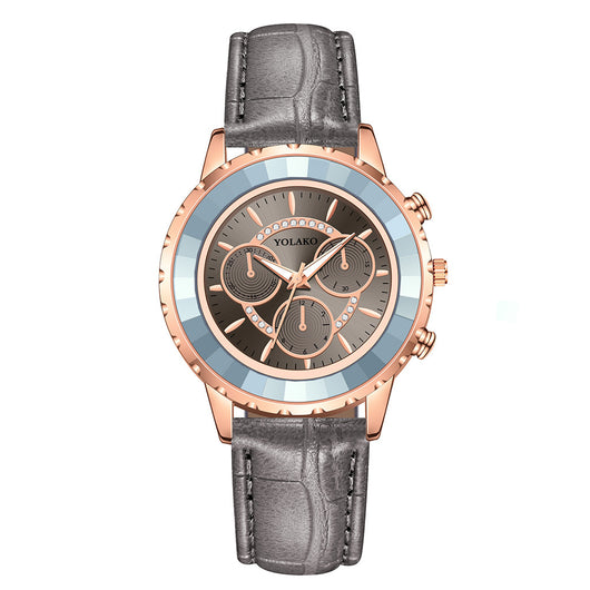 Reloj de Cuarzo Unisex con Diseño de Tres Ojos - Versátil y Moderno - Image 13
