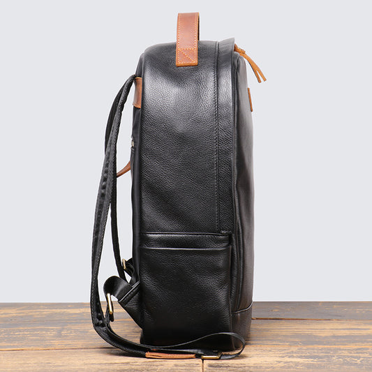 Mochila de Viaje Premium en Cuero Genuino Top Grain para Hombre - Image 2