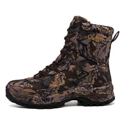 Botas Martin Altas Camuflaje Antideslizantes con Protección de Impacto - Image 6