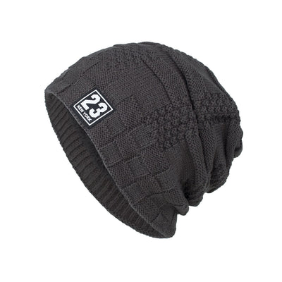 Gorro Tejido de Lana Gruesa Cálido para Mujer - Pullover Outdoor - Image 9