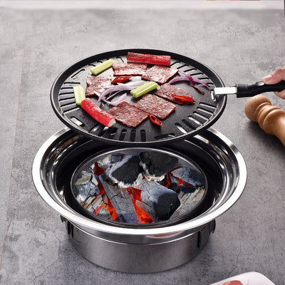 Parrilla Coreana de Acero Inoxidable Antiadherente - Image 7