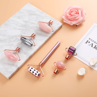 Set de Masaje Facial 3 en 1 con Cabezales Magnéticos Intercambiables - Image 25