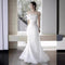 Vestido de Novia Elegante Hombros Descubiertos Estilo Francés