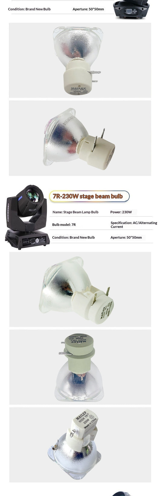 Proyector Móvil de Luz Beam 230W 7R - Image 7