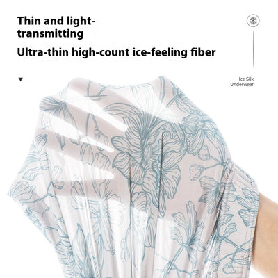 Bóxers de Seda de Hielo para Hombre - Pantalones Cómodos para Casa - Image 3