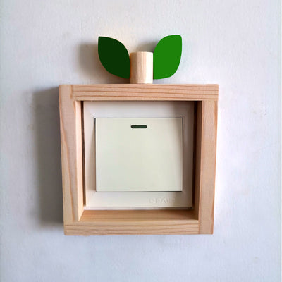 Marco Decorativo Hidropónico con Enchufe de Madera y Pegatinas - Image 24