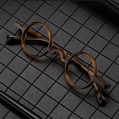 Gafas Retro Redondas de Montura Clásica