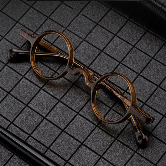 Gafas Retro Redondas de Montura Clásica
