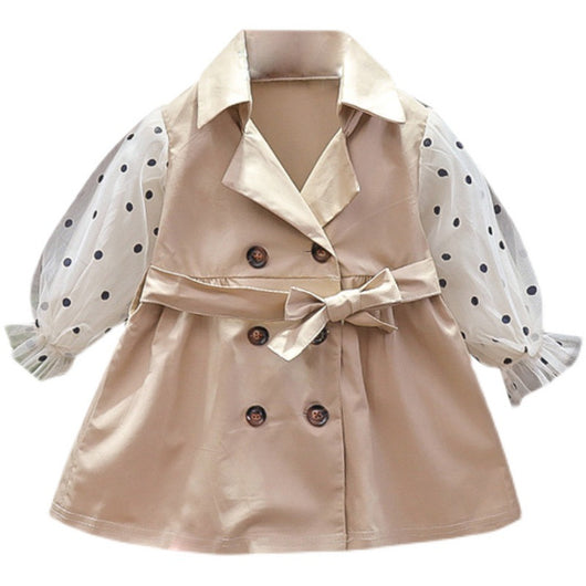 Gabardina Ligera de Largo Medio para Niñas - Image 12