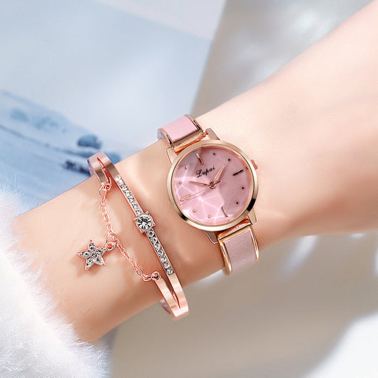 Reloj de Cuarzo para Mujer Minimalista con Detalle Acuático Exquisito - Image 21