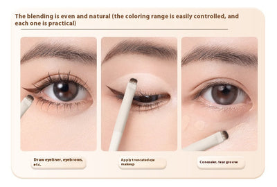 Set de Brochas de Detalle para Ojos Porcelana Cloud - Herramientas de Maquillaje Profesional - Image 15