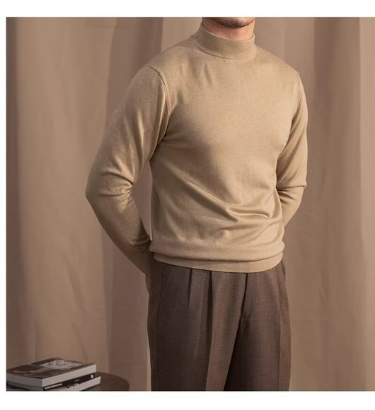 Suéter Cuello Alto Slim Fit Diario - Prenda Base Térmica Versátil - Image 19