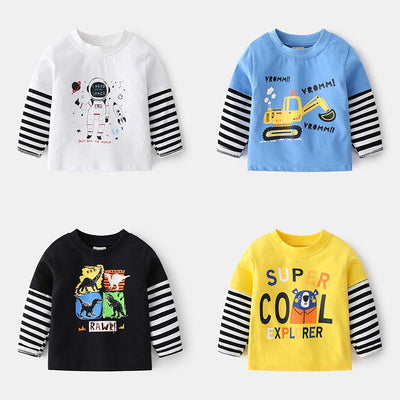 Ropa Infantil de Algodón Cuello Redondo - Diseño Casual y Adorable - Image 2