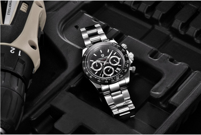 Reloj de Cuarzo con Pulsera de Acero Inoxidable - Image 5