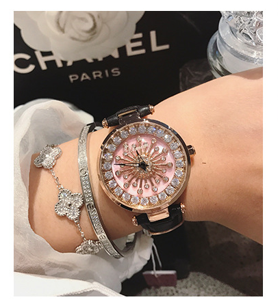 Reloj de Cuarzo para Mujer con Correa de Cuero - Elegancia y Estilo - Image 5