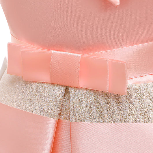 Vestido Infantil sin Tirantes a Rayas para Cumpleaños - Image 11