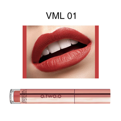 Brillo Labial Mate Duradero de Larga Duración