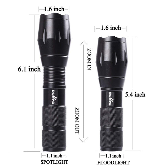 Linterna Táctica LED 1000 Lúmenes con 5 Modos de Iluminación - Image 3