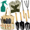 Juego Completo de Herramientas de Jardinería en Acero Inoxidable