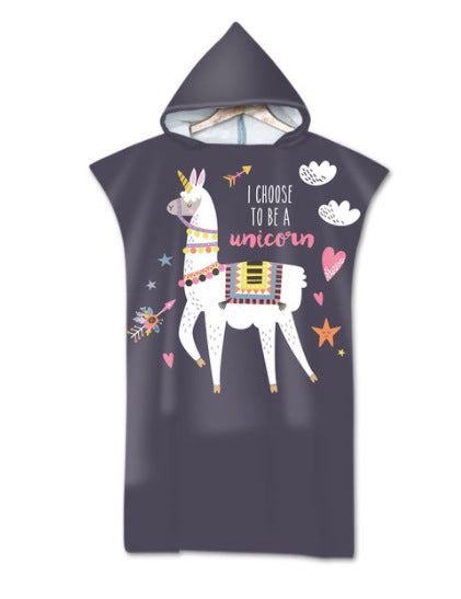 Poncho Toalla de Playa con Capucha - Protección Solar y Cambio Rápido - Image 29