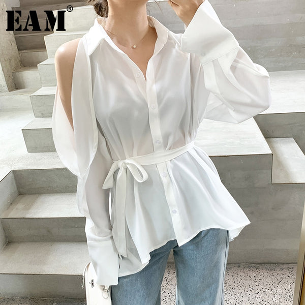 Blusa Blanca de Diseño Exclusivo para Mujer