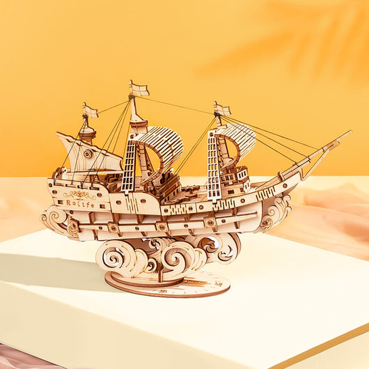 Juegos de Rompecabezas de Madera Barcos y Barquitos Modelo para Niños y Niñas - Image 6