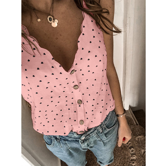Top Halter Estampado de Lunares - Image 11