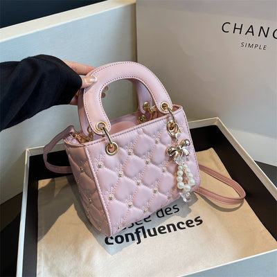 Bolso Bandolera Mujer con Bordado de Diamantes - Cartera de Moda Compacta - Image 3