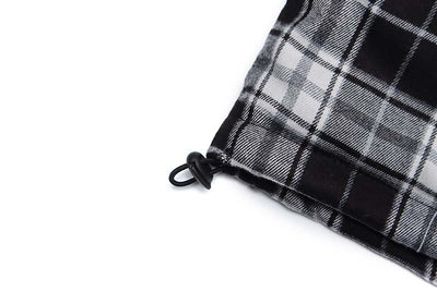 Chaqueta Acolchada de Algodón con Cuadros y Letras Bordadas para Hombre - Image 24