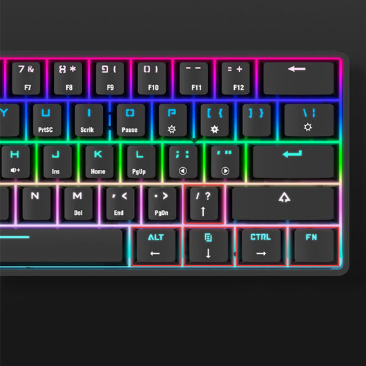 Teclado Mecánico Inalámbrico con Keycaps PBT Coloridos - Image 5