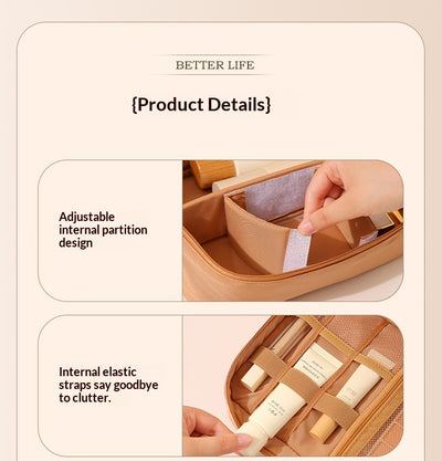 Bolsa de Maquillaje Oxford con Divisores Portátil - Image 14