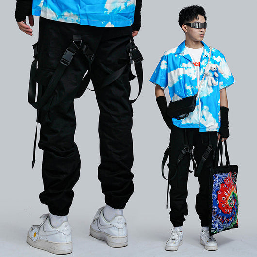 Pantalones Funcionales Holgados para Hombre - Comodidad y Estilo