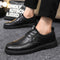Zapatos de Cuero para Hombre con Cordones - Estilo Casual Ejecutivo