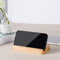 Soporte de Madera Maciza para Celular y Tablet Universal