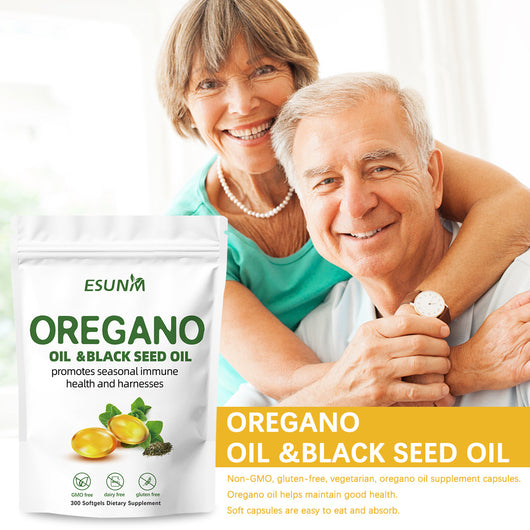 Cápsulas Blandas de Aceite de Orégano - 300 Tabletas