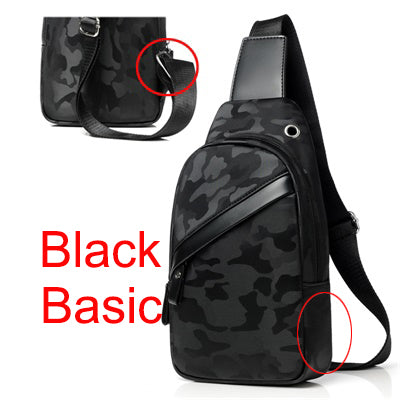 Bolsa Bandolera Táctica Camuflaje para Hombre
