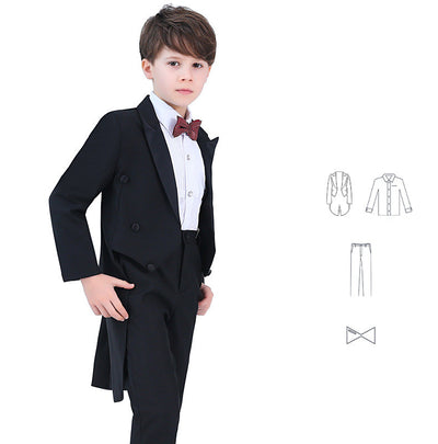 Traje de Esmoquin Infantil Premium para Presentaciones y Eventos Formales - Image 5