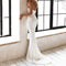 Vestido Elegante Ajustado con Lentejuelas Blancas para Mujer