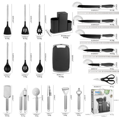 Juego de Utensilios de Silicona Premium para Cocina - Image 6
