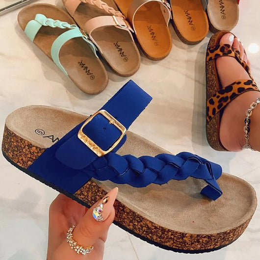 Sandalias de Corcho para Mujer - Chanclas Cómodas de Verano - Image 14