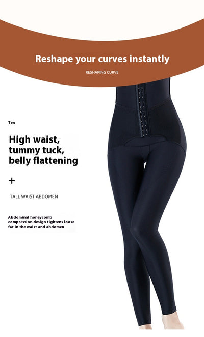 Pantalones Reductores de Cintura Alta con Compresión Abdominal y Levantamiento de Glúteos - Image 12
