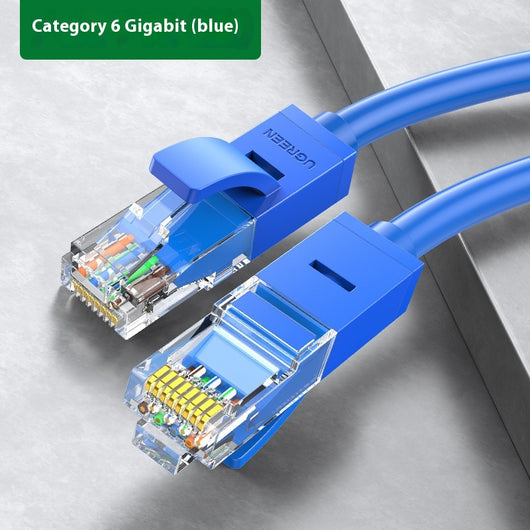 Cable de Red Gigabit Categoría 6 Verde de Alto Rendimiento - Image 5