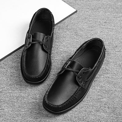 Zapatos Casuales de Cuero para Hombre Talla Grande - Image 3