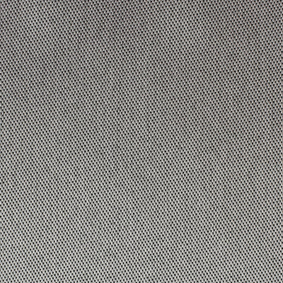 Close-up of a dark gray thickening double-sided linen-look jacquard curtain fabric with a textured weave. - Image 20