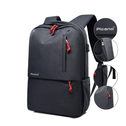 Mochila Profesional Picano con Carga USB - Backpack Multifuncional para Estudiantes y Viajeros - Image 13
