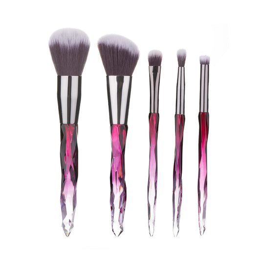 Set de Brochas de Maquillaje con Mango de Cristal Diamantado - Image 10