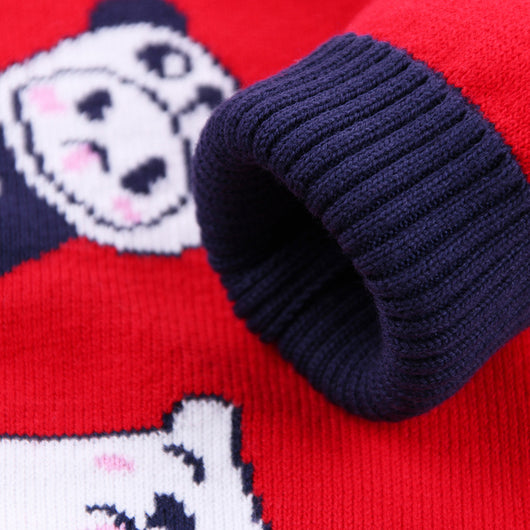 Cardigan para Niño Cuello V Abotonado Simple - Image 7