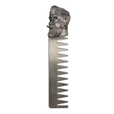 Peine de dientes anchos chapado en bronce - Image 7