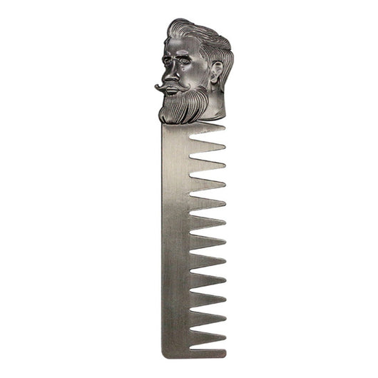Peine de dientes anchos chapado en bronce - Image 7