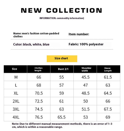 Abrigo Acolchado con Capucha para Hombre - Forro Polar Otoño Invierno - Image 9
